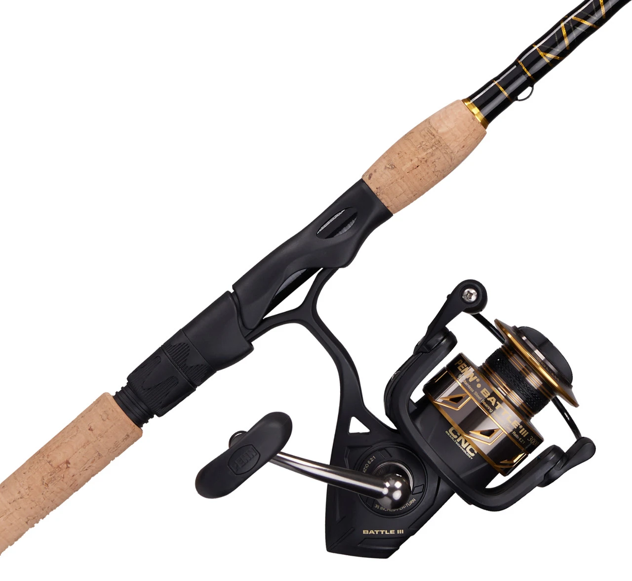 Penn BTLIII3000701ML Battle III Spinning Combo 3 Penn BTLIII3000701ML Battle III Spinning Combo